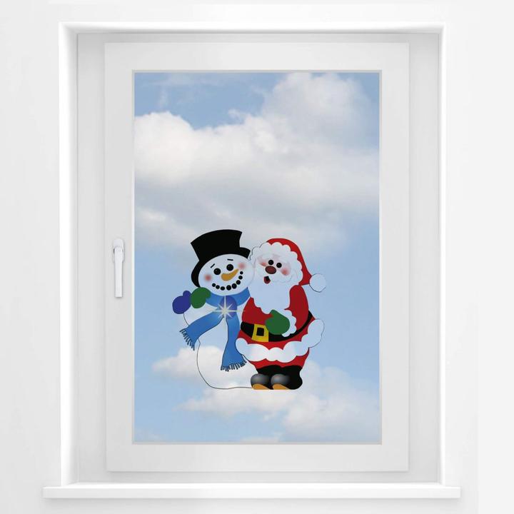 Produktbild Trenddeko Schnee- und Weihnachtsmann (20 x 21 cm)