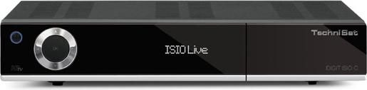 Produktbild TechniSat Digit ISIO C, DVB-C Receiver, TwinTuner, Schwarz (DVB-C)