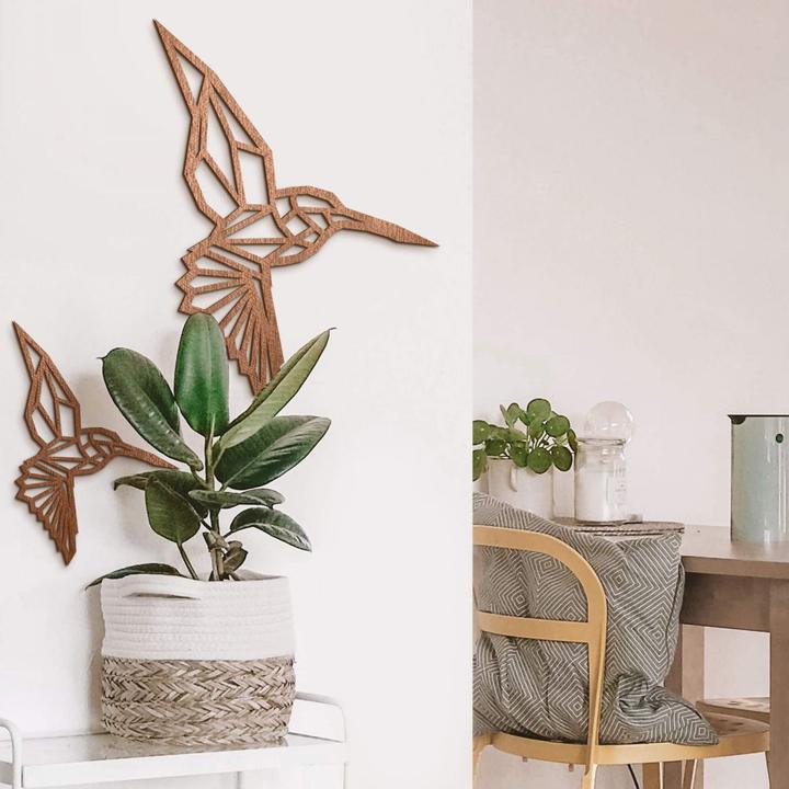 Image du produit Trenddeko Origami colibri (50 x 42 cm)