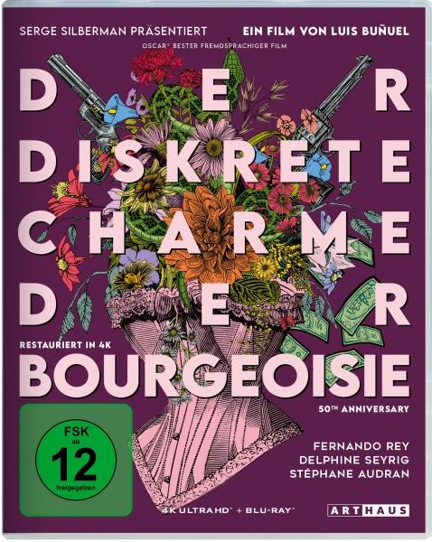 Produktbild Der diskrete Charme der Bourgeoisie 50th Anniversary Edition (4KUHD+BR) (Blu-ray, Deutsch, Französisch, Englisch)