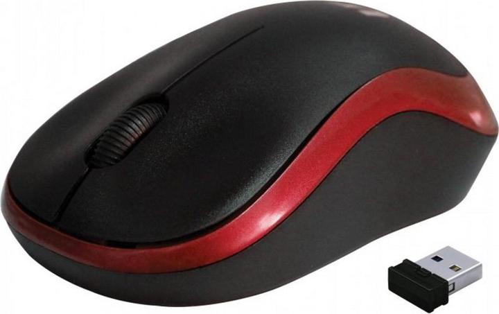 Actual product image Rebeltec optical BT mouse METEOR red (Wireless)