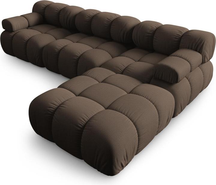 Actual product image Micadoni Modular Sofa, "Bellis", 4 Seats, 282x188x70Made in Europe (2 person sofa, 3-seater, 4-seater)
