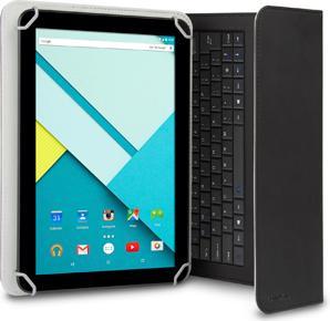 Produktbild Hamlet Universal Cover 101 KBT2 Universalhülle mit abnehmbarer Bluetooth-Tastatur für Tablet von (Eng. Int.)