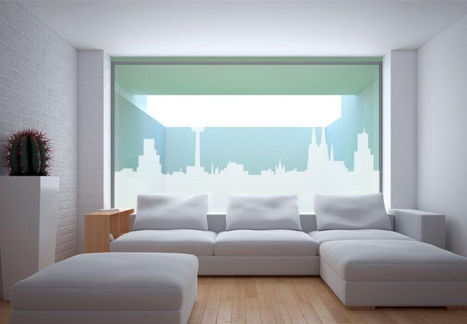 Produktbild Trenddeko Köln Skyline (90 x 54 cm)