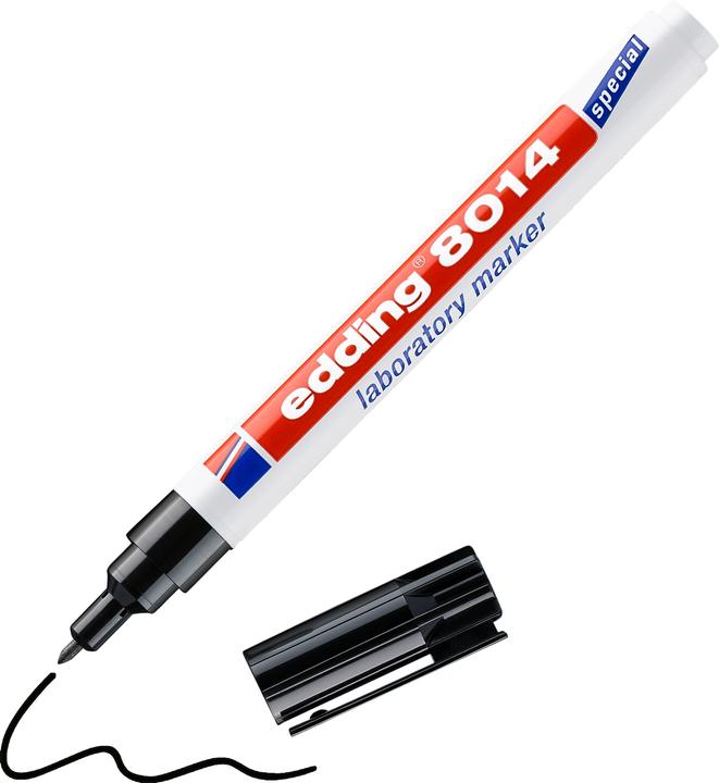 Produktbild Edding Labor Marker 8014 (Black, 1 mm, 1 x)