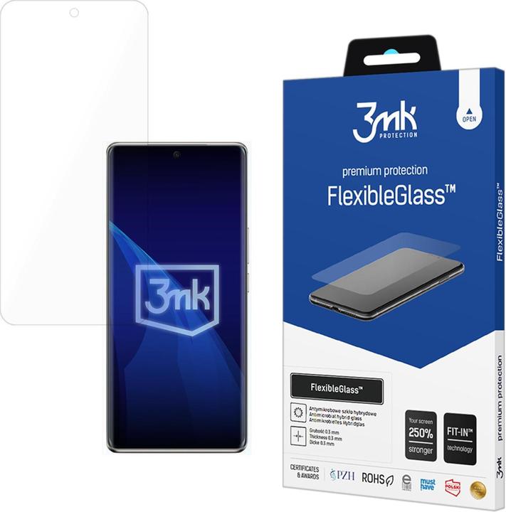 Actual product image 3MK Hybrid glass FlexibleGlass on Vivo V40 Lite 5G (1 Piece, Huawei P40 Lite 5G)