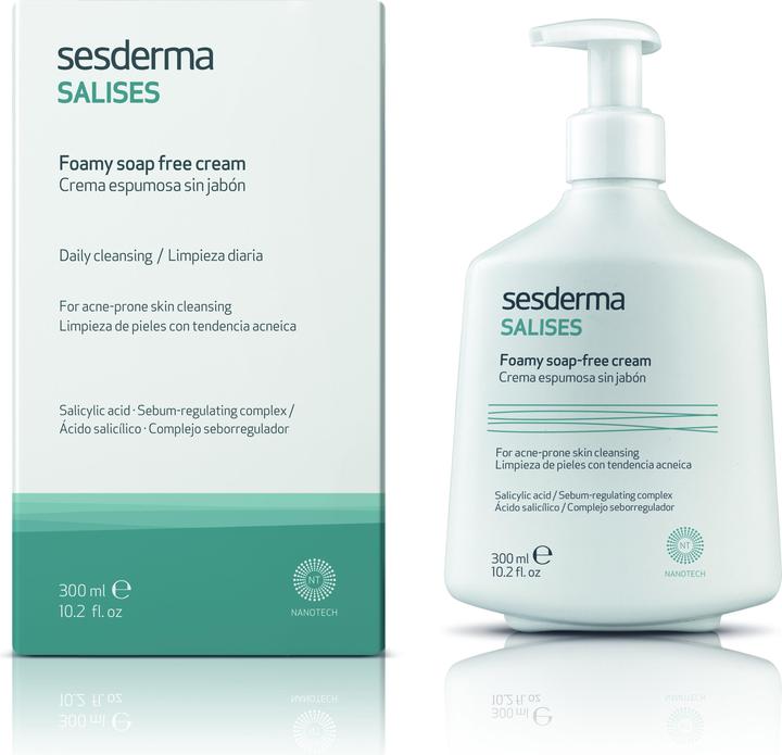 Actual product image Sesderma Salises Soap Free Foamy Cream (Foam, 300 ml)