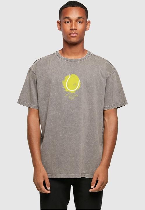 Image du produit Merchcode Its Tennis Time Acid Washed Oversized Tee - 112911 (L)