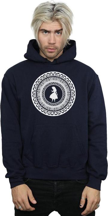 Immagine prodotto Disney Alice In Wonderland Circle Felpa con Cappuccio Uomo (3XL)