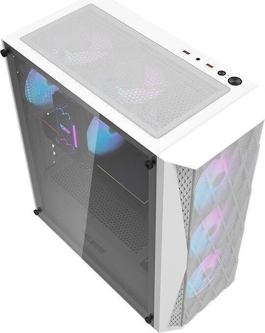 Actual product image Darkflash Tech Computer case Darkflash DK352 Mesh (white) (ATX, E-ATX)