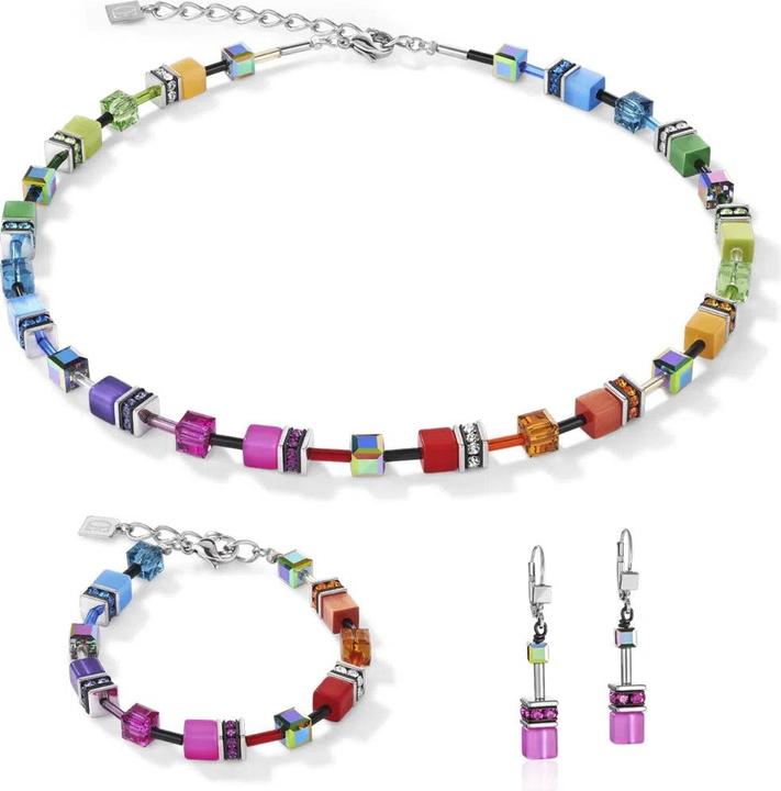 Image du produit Coeur de Lion Bracelet GéoCube (21.50 cm, Acier inoxydable)