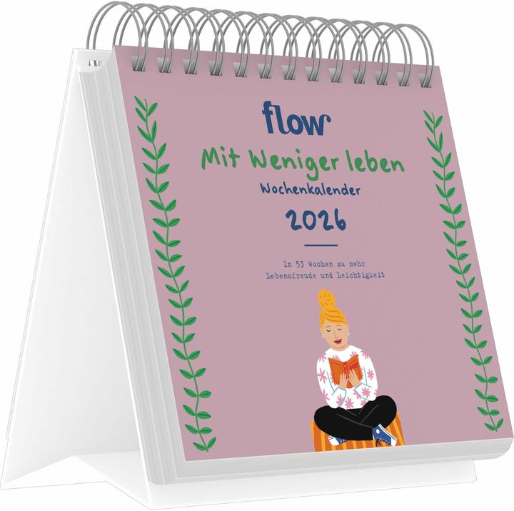 Produktbild Der Slow Down Kalender - 53 Denkanstösse für ein Leben voller Leichtigkeit (Deutsch)