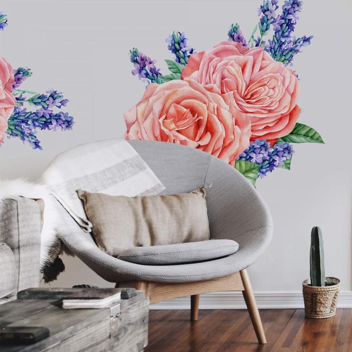 Immagine prodotto Trenddeko Rose Harmony rosé XXL (80 x 80 cm)