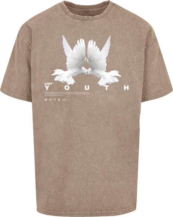 Immagine prodotto Lost Youth T-SHIRT LY LAVATA CON ACIDO COLOR TORTORA - 105673 (M)