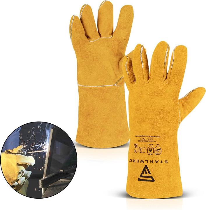 Produktbild Stahlwerk Schweisser-Handschuhe (One Size)