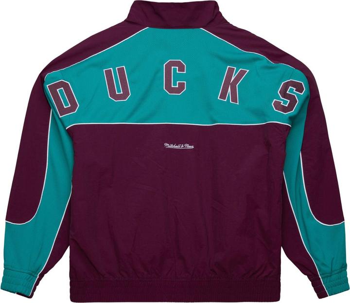 Immagine prodotto Mitchell & Ness M&N Mesh Nylon Track Jacket - NHL Anaheim Ducks - L (L)