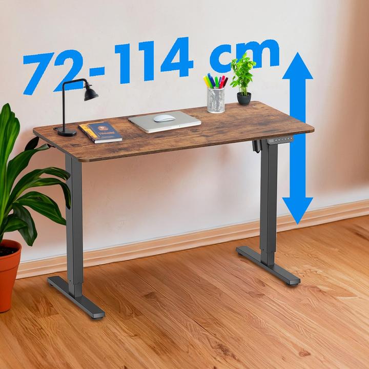 Actual product image Maclean Electrically height-adjustable desk ER-451, 120x60cm