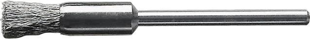 Produktbild Lessmann Miniatur-Pinselbürsten mit 3,0 mm Schaft Drm 5 mm Stahldraht STH gew. 0,10 mm