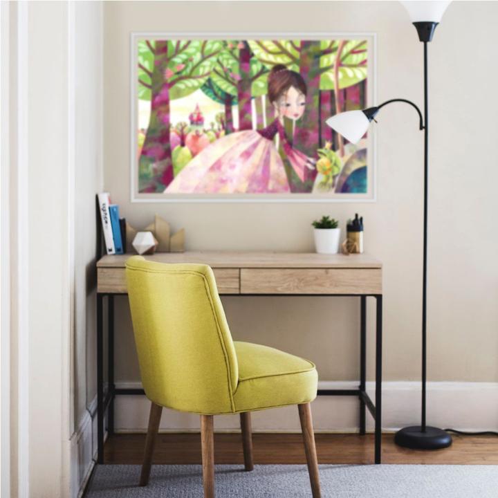 Produktbild Trenddeko Der Froschkönig (150 x 100 cm)