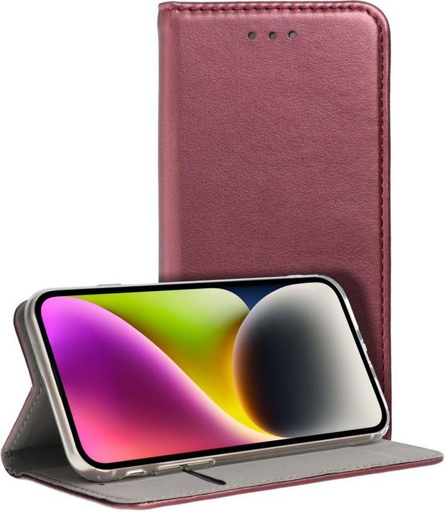 Produktbild OEM Book case SMART MAGNETO Book case for SAMSUNG M16 5G burgundy (Samsung Galaxy A16 5G)