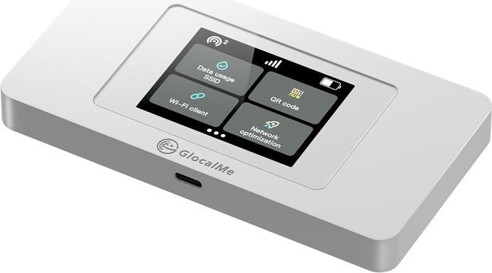 GlocalMe Duoturbo Portable 4G/LTE Wi-Fi Router