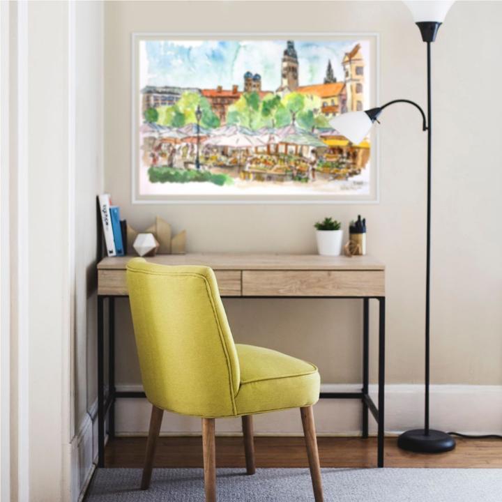 Produktbild Trenddeko München - Viktualienmarkt (100 x 70 cm)