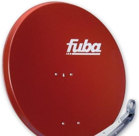 Fuba DAA 650 R - 10.75 - 12.75 GHz - Beige - Red - Aluminum - 65 cm (Parabolic antenna, UKW / MW / LW)