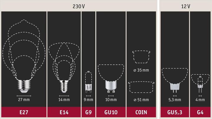 Produktbild Paulmann 1879 Filament Globe (E27, 6 W, 450 lm, 1 x)