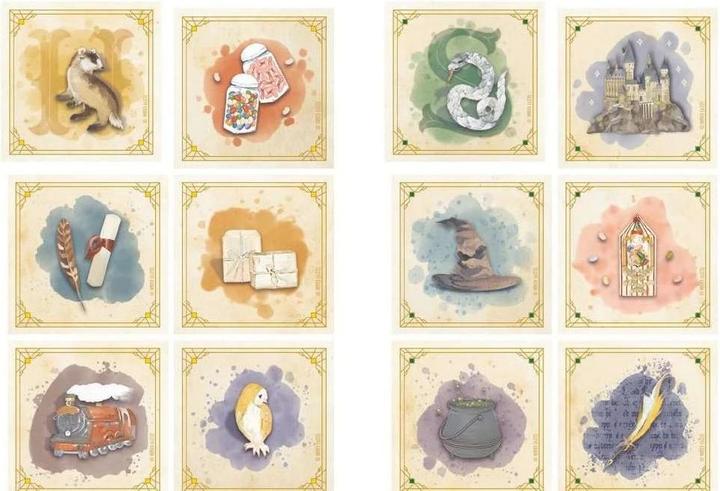 Actual product image Ravensburger Collector's memory Harry Potter (French, Dutch, Multilingual, Italian, Portuguese, English)