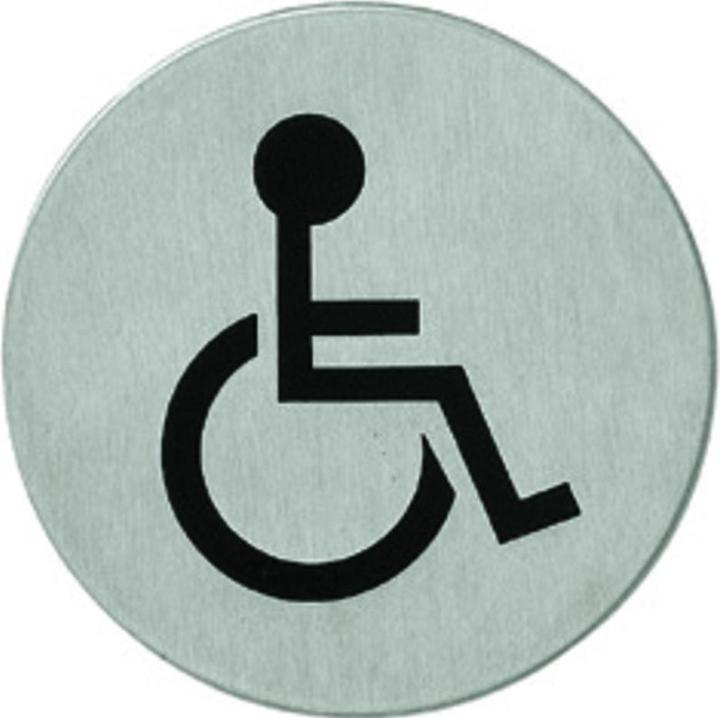 Immagine prodotto Intersteel Pittogramma per i servizi igienici per signore e signori
