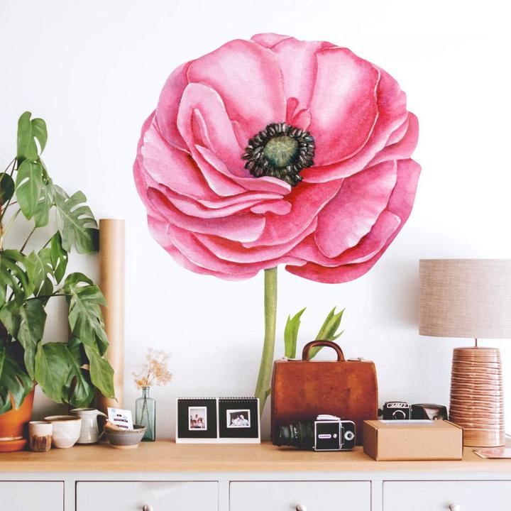 Produktbild Trenddeko XXL roter Mohn (69 x 100 cm)
