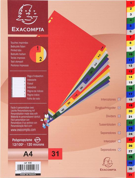 Produktbild Exacompta Register