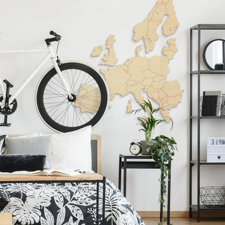 Produktbild Trenddeko Karte Europa (129 x 150 cm, 103 x 120 cm, 86 x 100 cm)