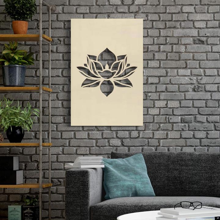 Produktbild Trenddeko Lotusblume (20 x 30 cm)