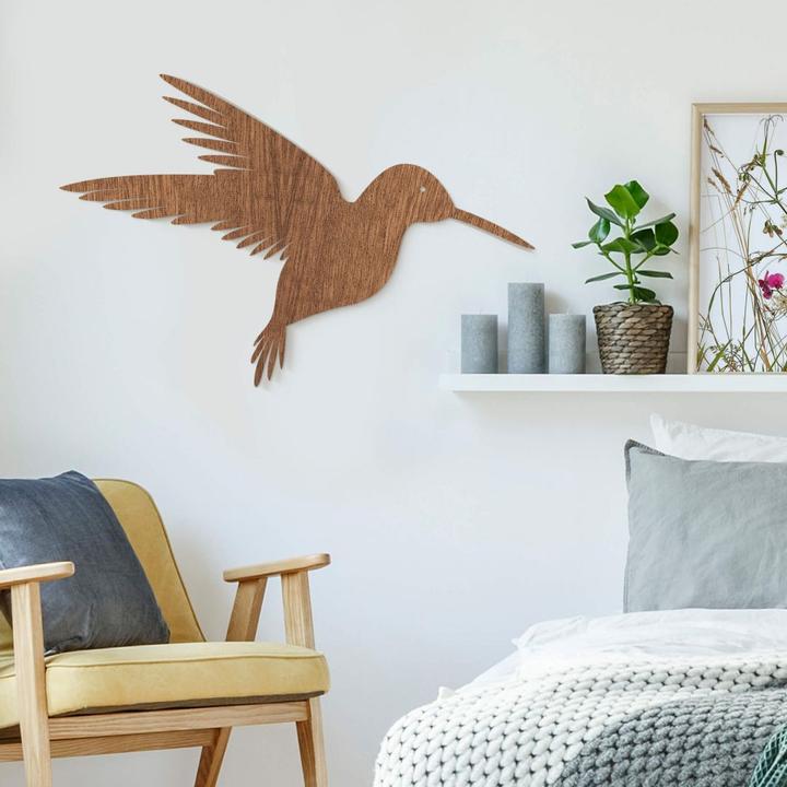 Actual product image Trenddeko hummingbird (40 x 24 cm)