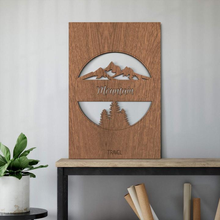 Produktbild Trenddeko Travel Mountain (40 x 60 cm)