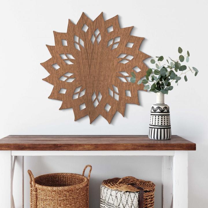 Produktbild Trenddeko Mandala Sonne 02 (55 x 55 cm)