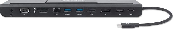 Produktbild Manhattan Triple-Monitor Dock (Docking Port, 3 Ports)