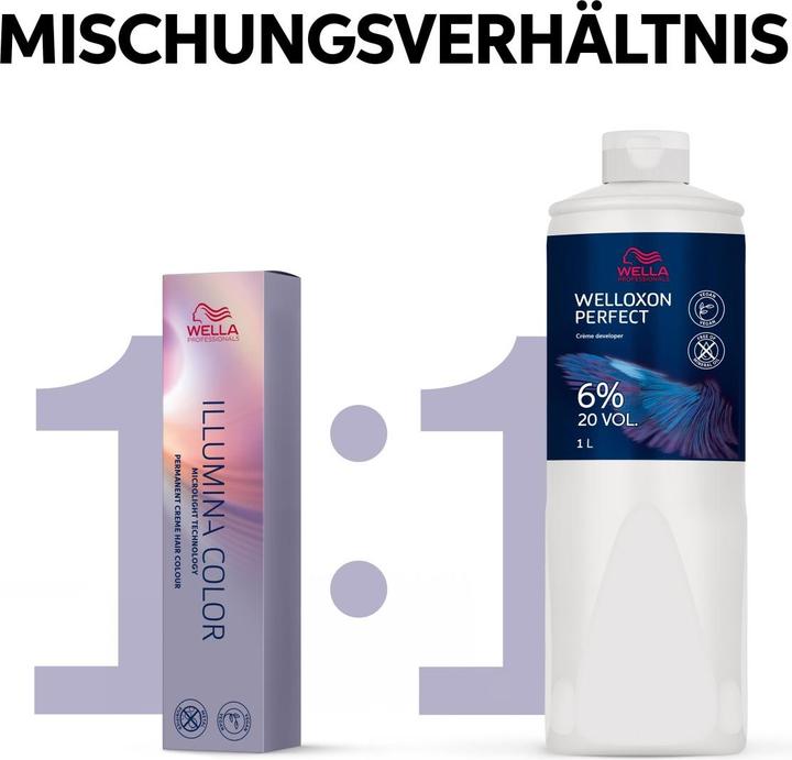 Produktbild Wella Illumina Color Atb 10/53 - 60 Ml (10, 53 Hell-Lichtblond Mahagoni-Gold)