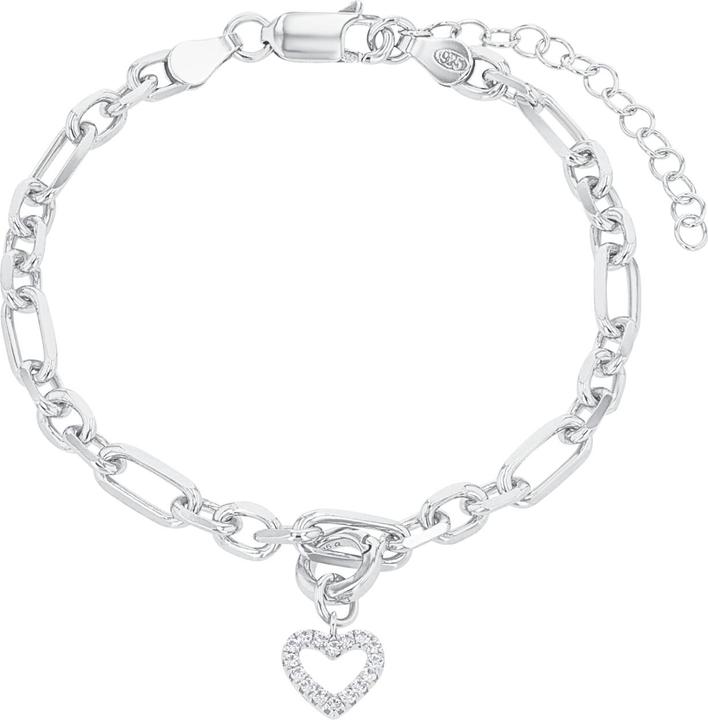 Immagine prodotto Amor Bracciale da donna, argento Sterling 925 (20 cm, Argento 925)