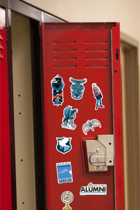 Actual product image Deluxe Ravenclaw Stickers (Pack of 50)