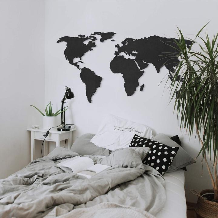 Produktbild Trenddeko 3D Weltkarte (150 x 74 cm)