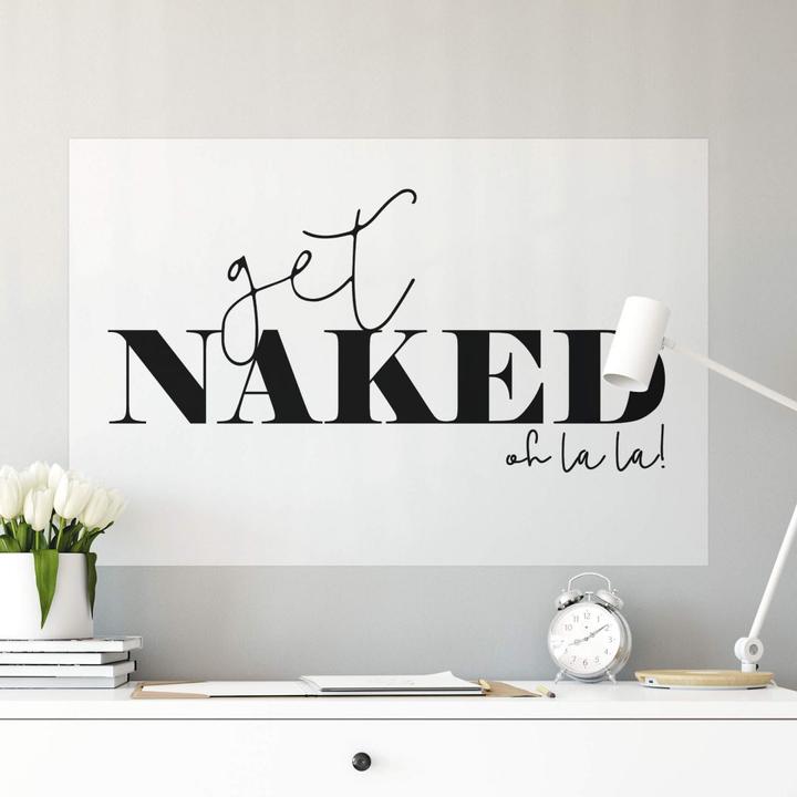 Produktbild Trenddeko Get naked (150 x 100 cm)