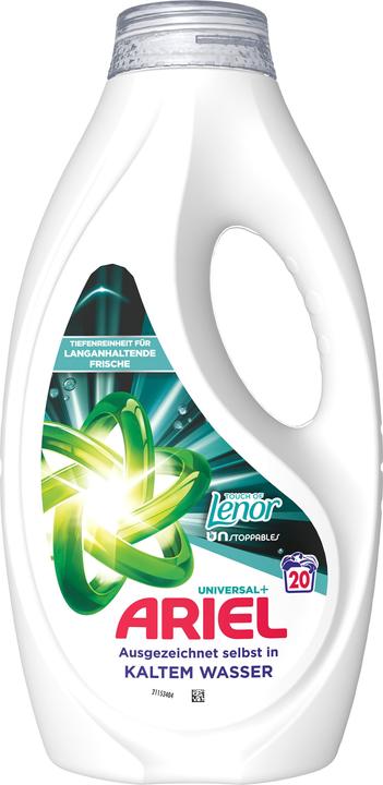 Image du produit Ariel Touch Of Lenor Unstoppables (20 Cycles de lavage, Lessive liquide)