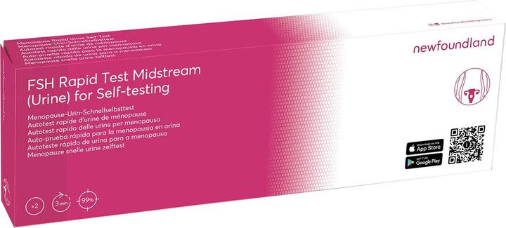 Actual product image newfoundland Rapid test: Menopause