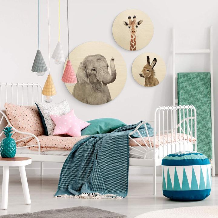 Actual product image Trenddeko Baby giraffe (Ø 70 cm)
