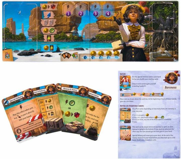 Actual product image Czech games edition CZ116 - Expedition Leaders - Board Game, for 1-4 Players, from 12 years (DE Expansion) (German)