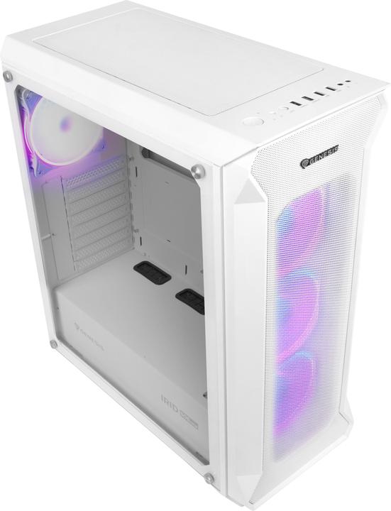Image du produit Genesis NATEC PC case Irid 505 ARGB Baltas midi Tower (mATX, ATX, Mini-ATX)