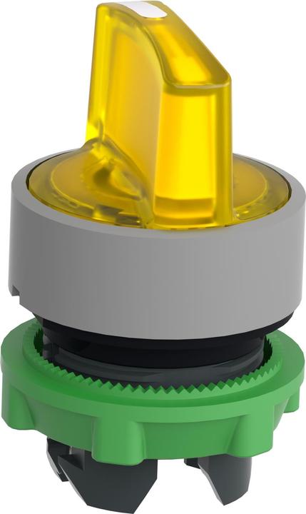 Actual product image Schneider Electric Illuminated selector switch, front, plastic, ZB5AK1383C0
