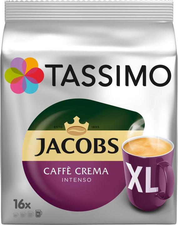 Actual product image Mastro Lorenzo TASSIMO Jacobs Caffè Crema Intenso XL 16 Port. (16 x Port.)